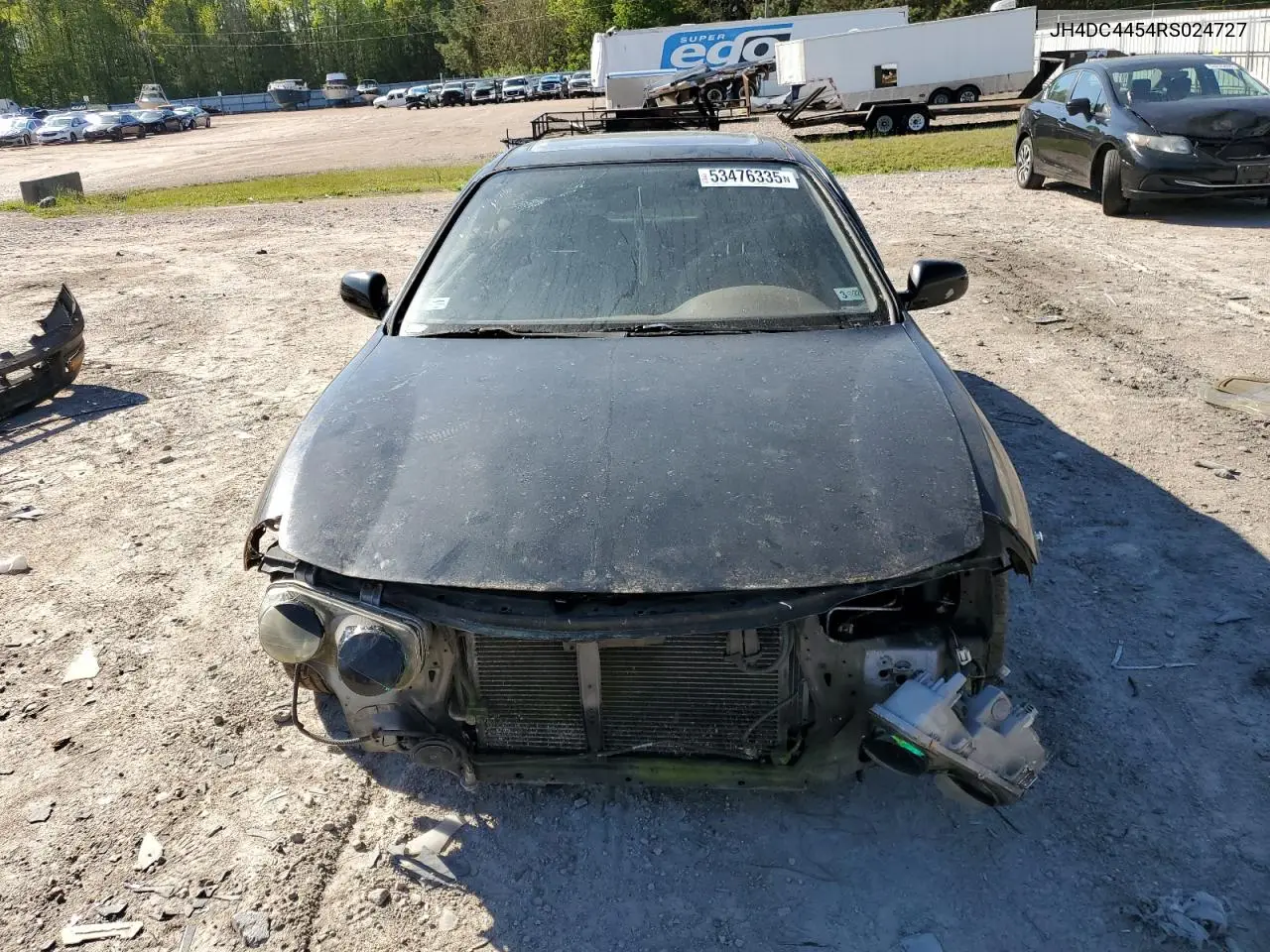 1994 Acura Integra Ls VIN: JH4DC4454RS024727 Lot: 53476335
