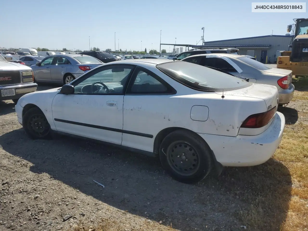 1994 Acura Integra Rs VIN: JH4DC4348RS018843 Lot: 55838205