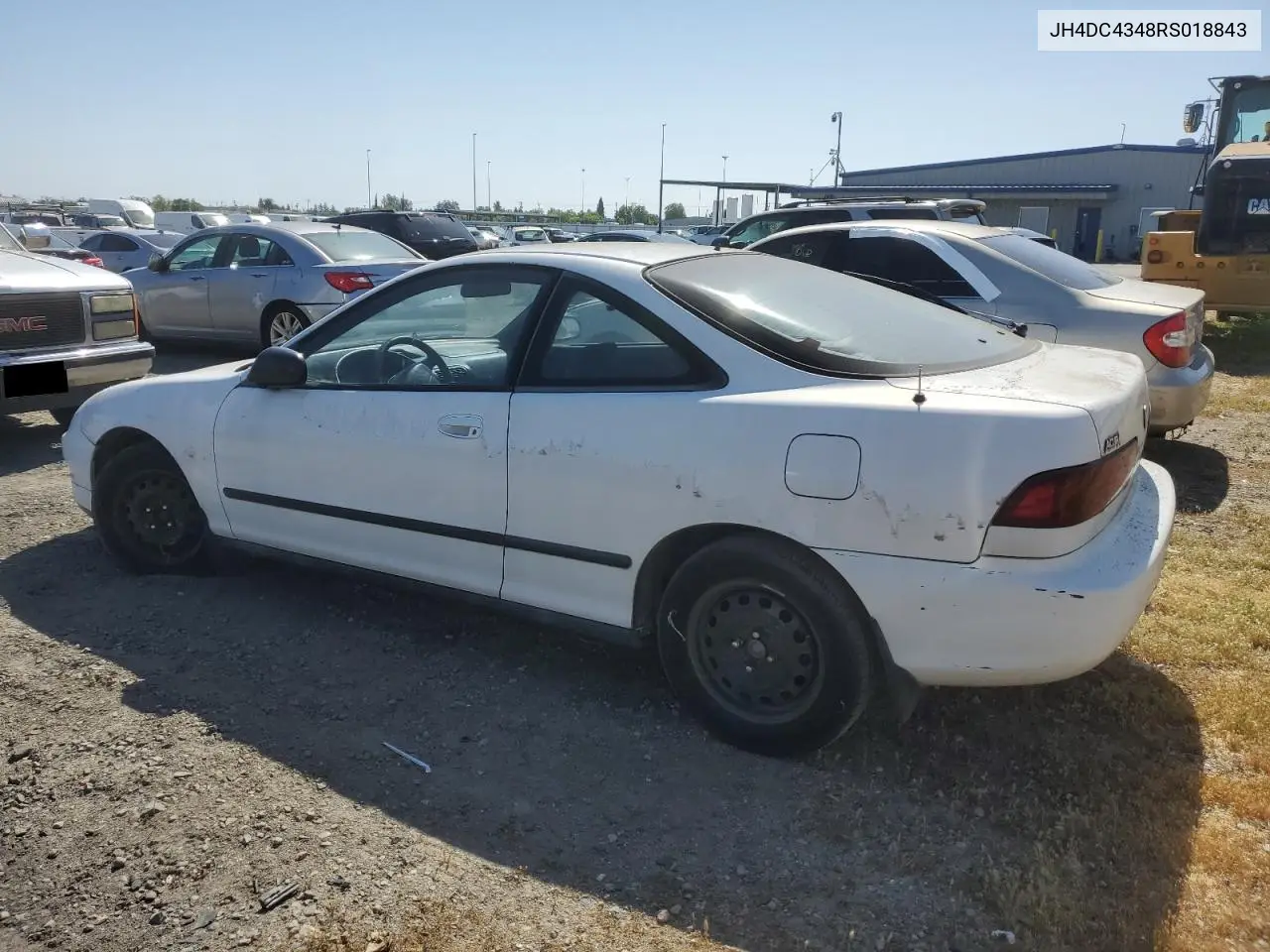 1994 Acura Integra Rs VIN: JH4DC4348RS018843 Lot: 55838205