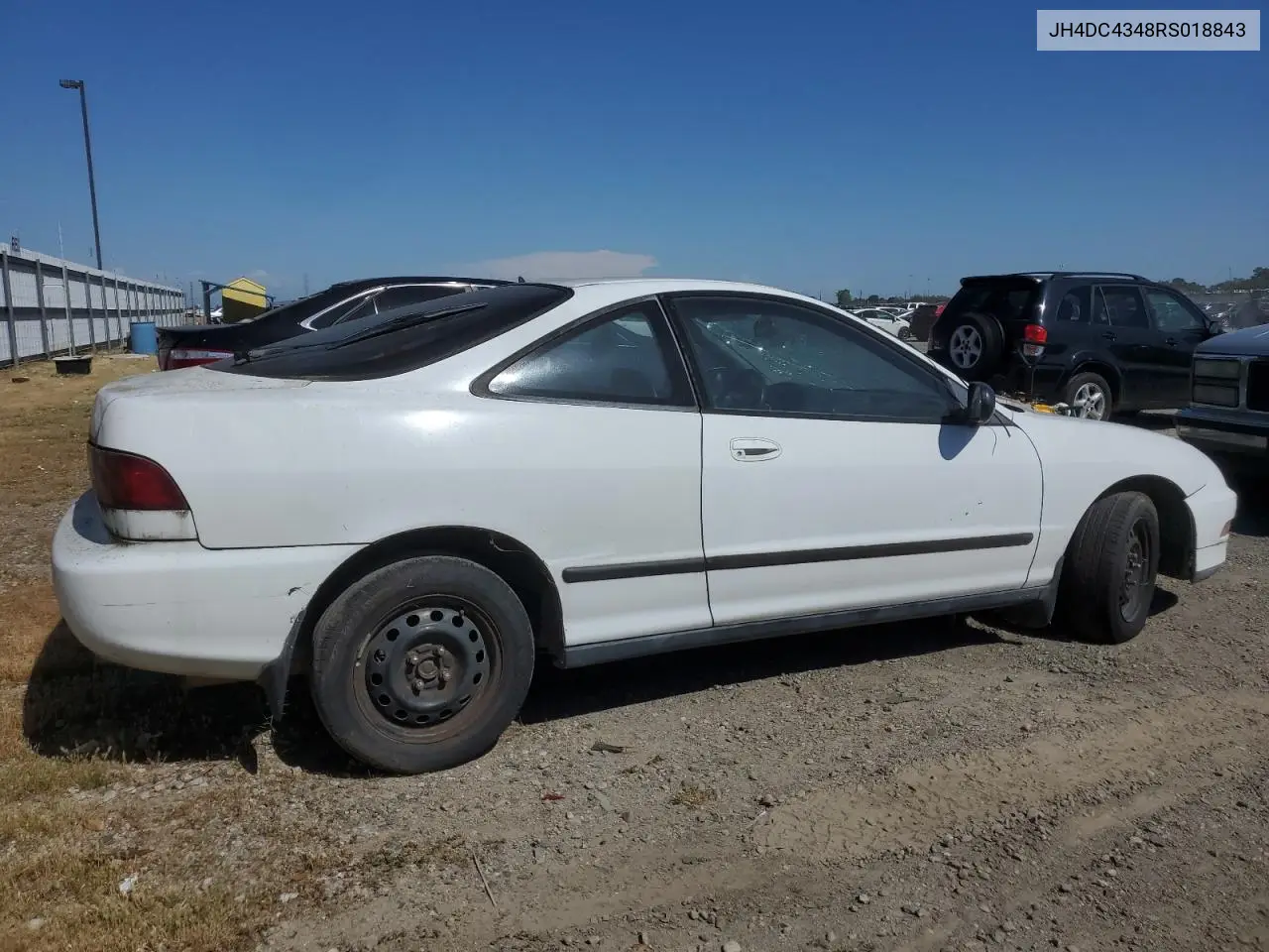 1994 Acura Integra Rs VIN: JH4DC4348RS018843 Lot: 55838205