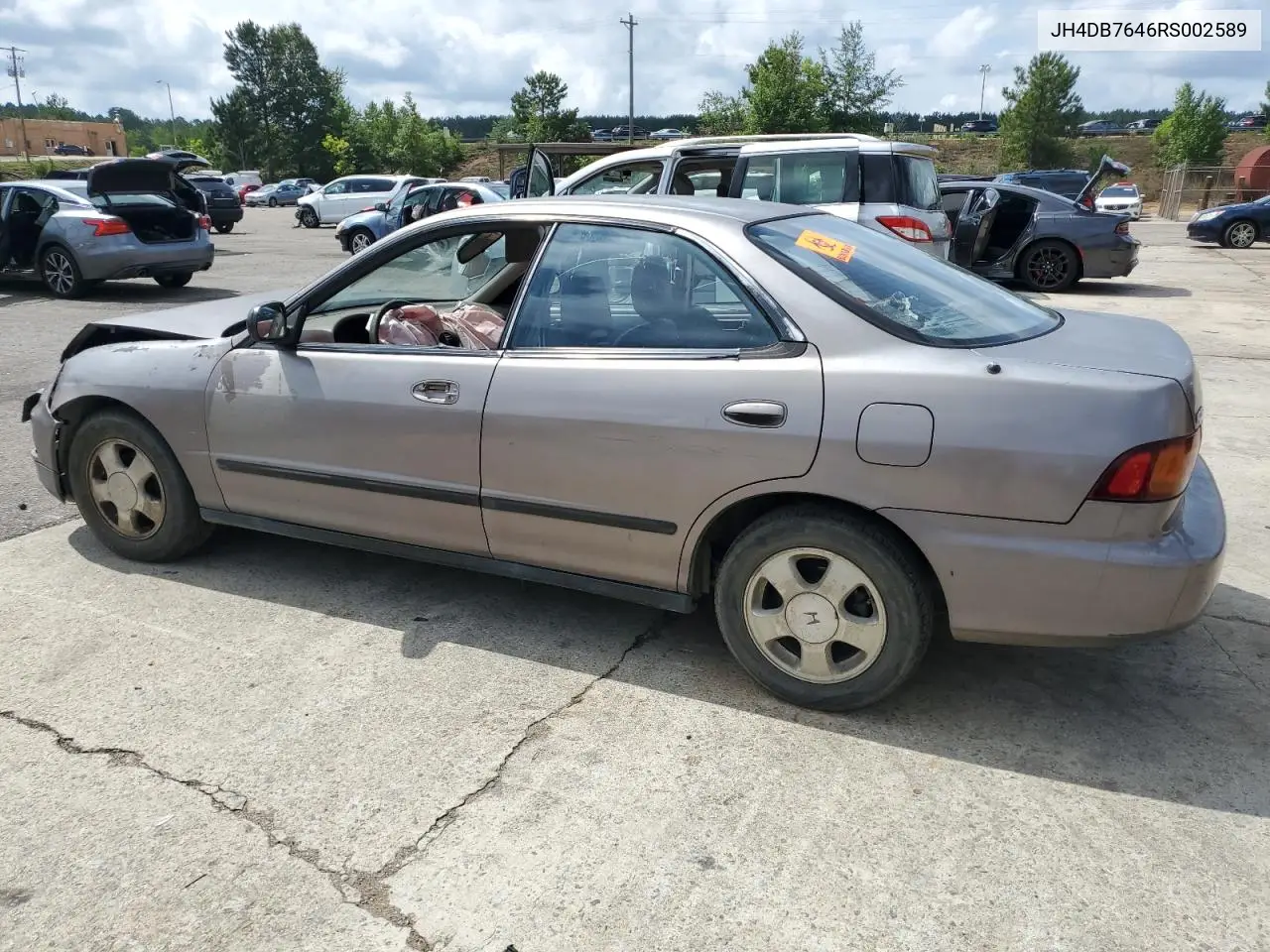 1994 Acura Integra Rs VIN: JH4DB7646RS002589 Lot: 60633565
