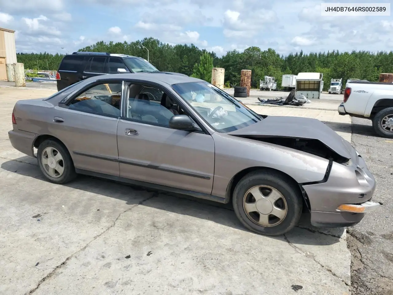 1994 Acura Integra Rs VIN: JH4DB7646RS002589 Lot: 60633565