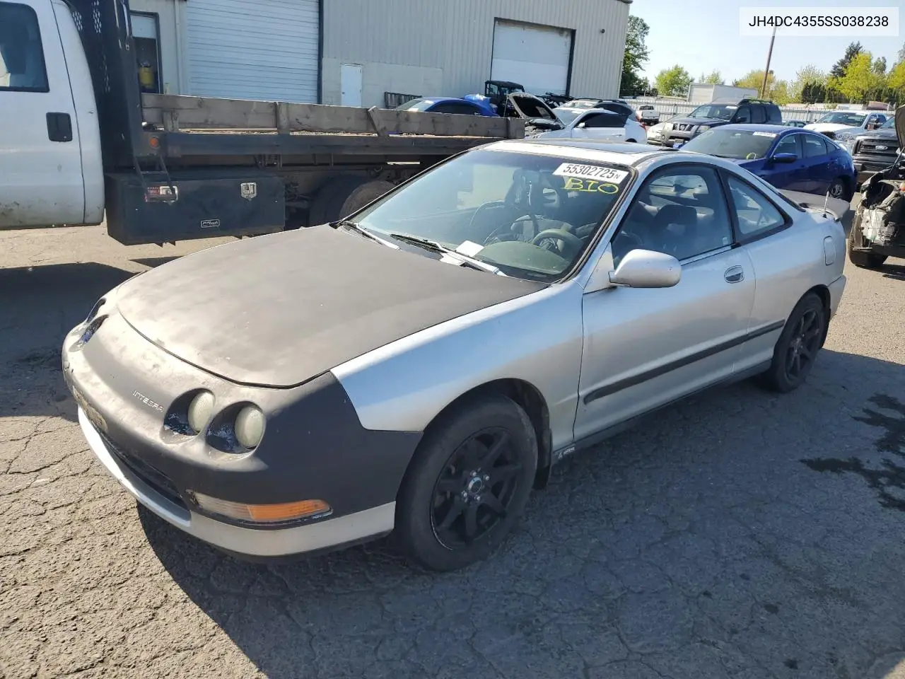 1995 Acura Integra Ls VIN: JH4DC4355SS038238 Lot: 55302725