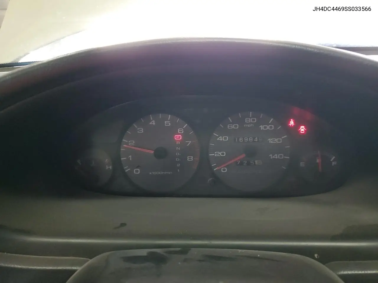 1995 Acura Integra Se VIN: JH4DC4469SS033566 Lot: 58840475