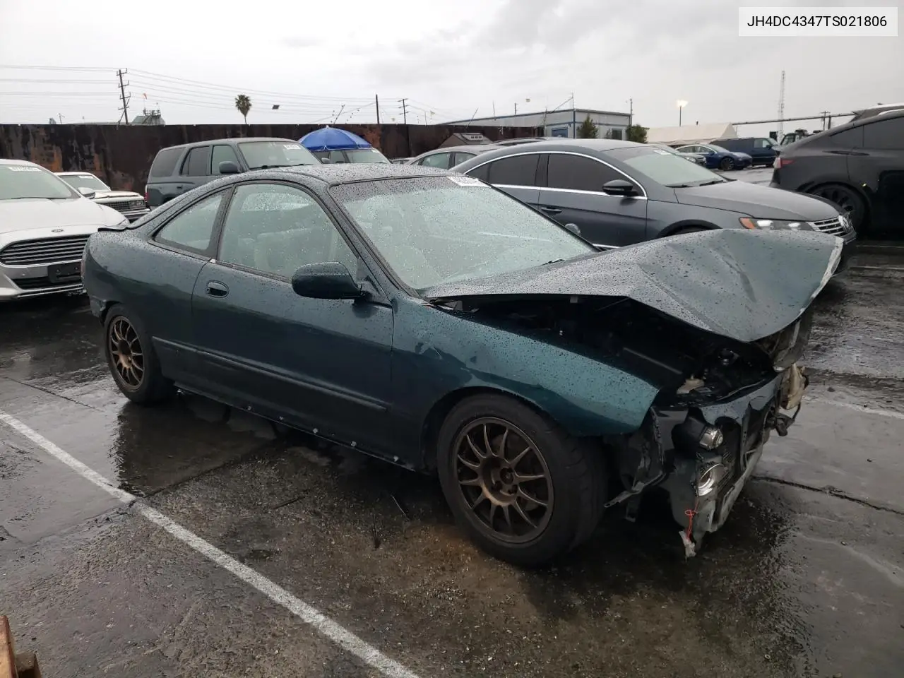 1996 Acura Integra Rs VIN: JH4DC4347TS021806 Lot: 48267495