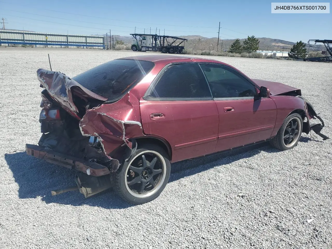 1996 Acura Integra Se VIN: JH4DB766XTS001700 Lot: 53533695