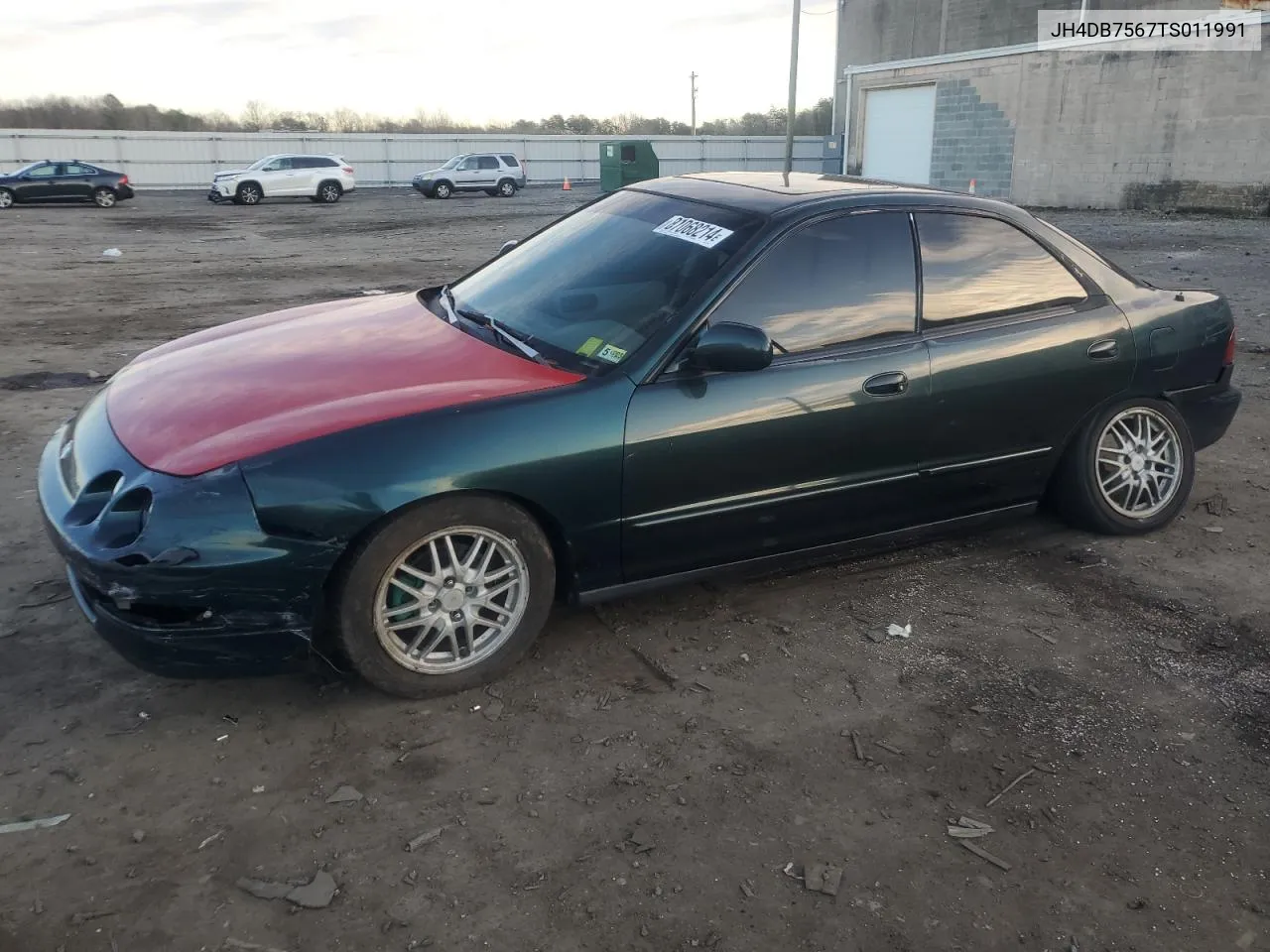 1996 Acura Integra Se VIN: JH4DB7567TS011991 Lot: 87068214