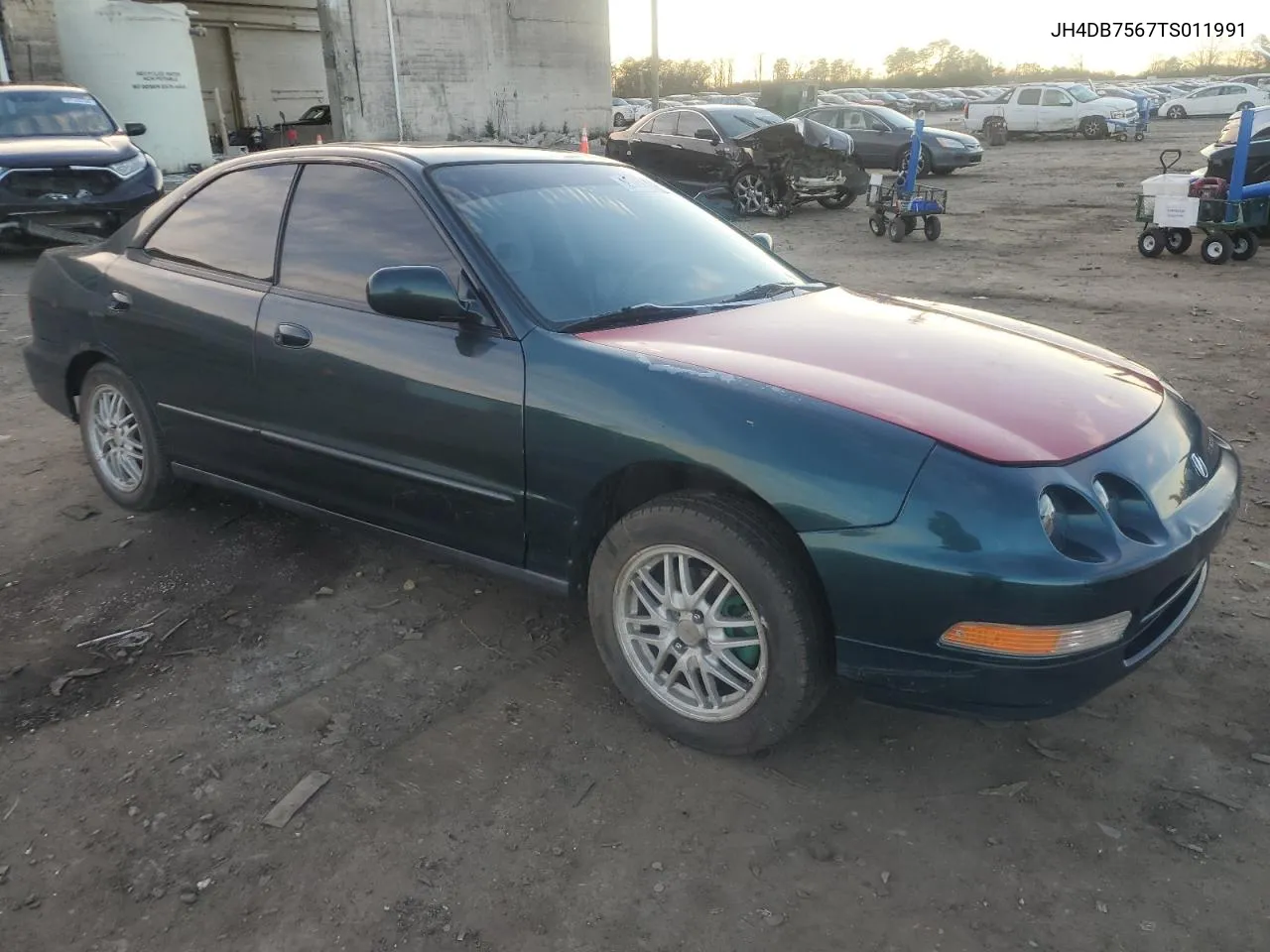 1996 Acura Integra Se VIN: JH4DB7567TS011991 Lot: 87068214