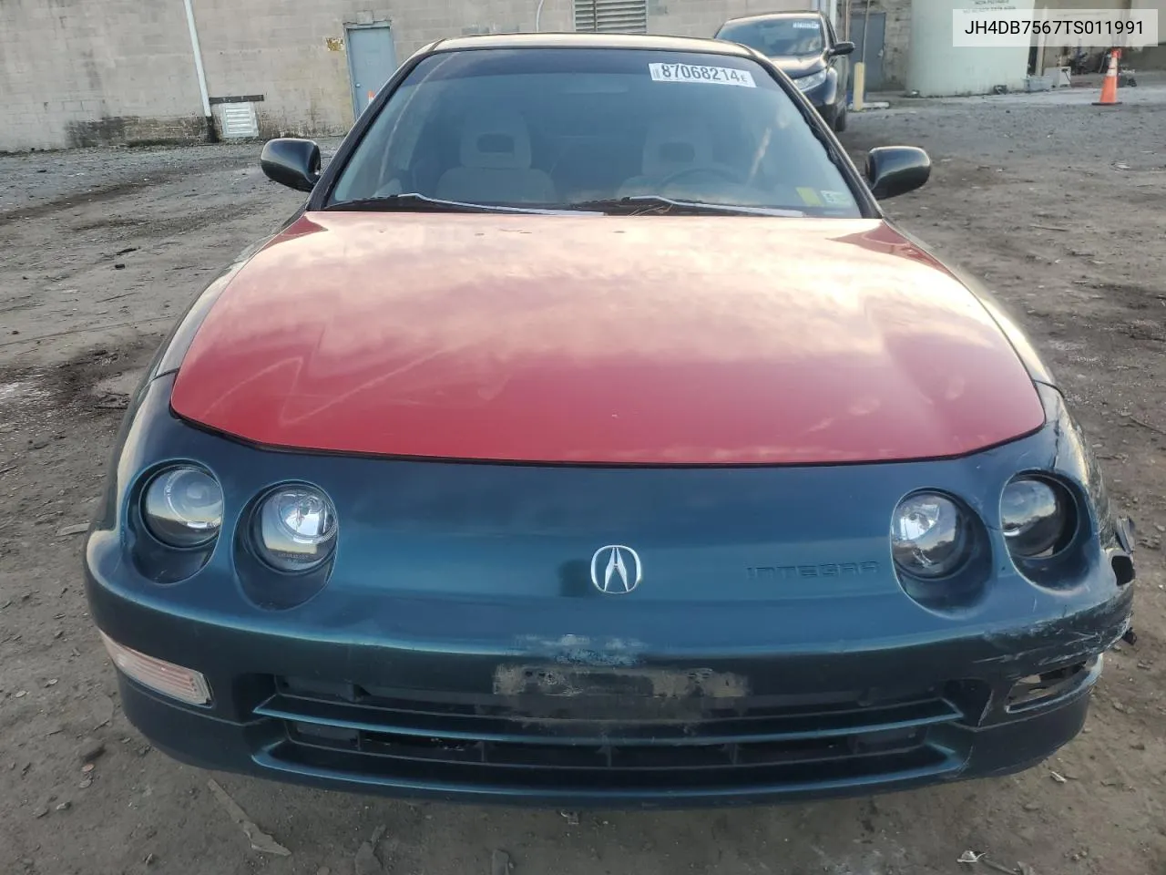 1996 Acura Integra Se VIN: JH4DB7567TS011991 Lot: 87068214