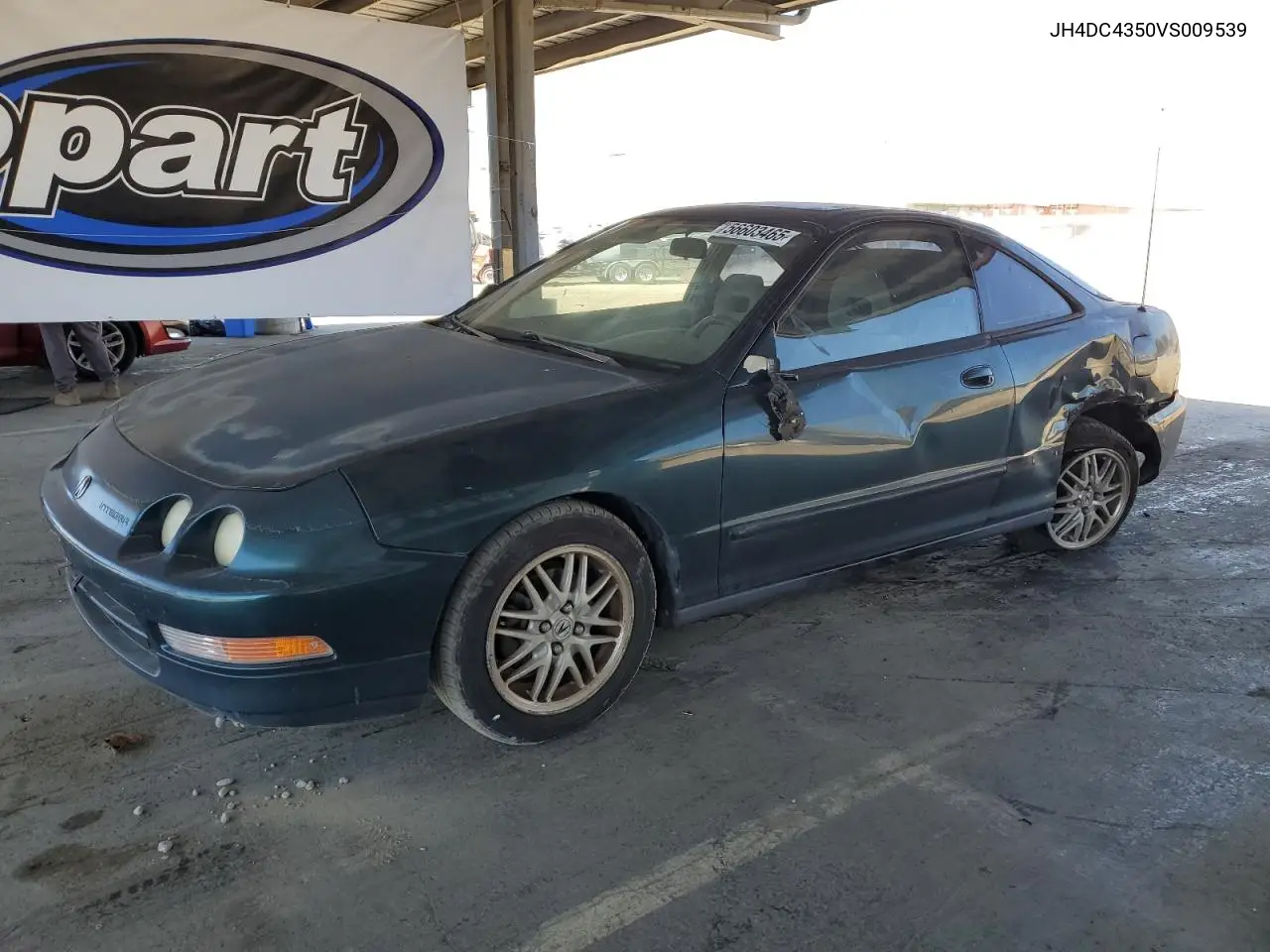 1997 Acura Integra Ls VIN: JH4DC4350VS009539 Lot: 56603465
