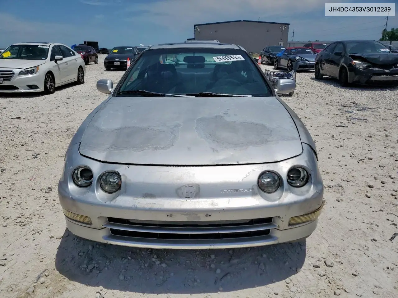 1997 Acura Integra Ls VIN: JH4DC4353VS012239 Lot: 56800855
