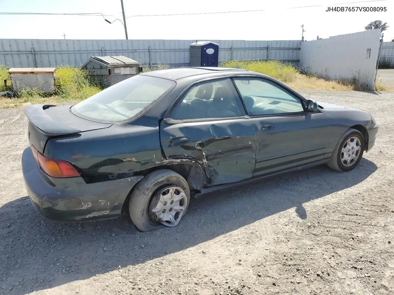 1997 Acura Integra Ls VIN: JH4DB7657VS008095 Lot: 59367005