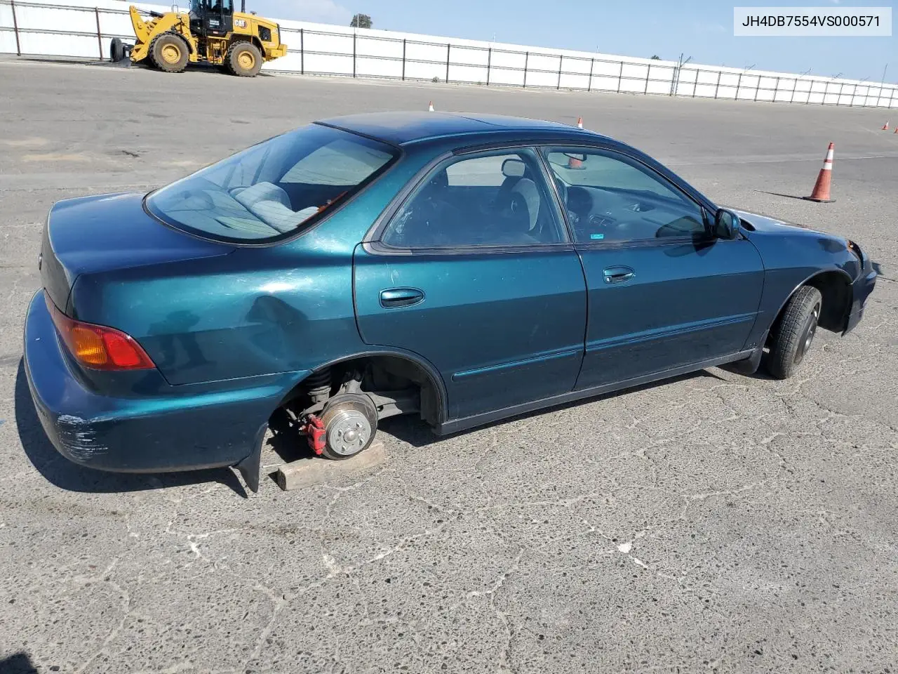 1997 Acura Integra Ls VIN: JH4DB7554VS000571 Lot: 59400485