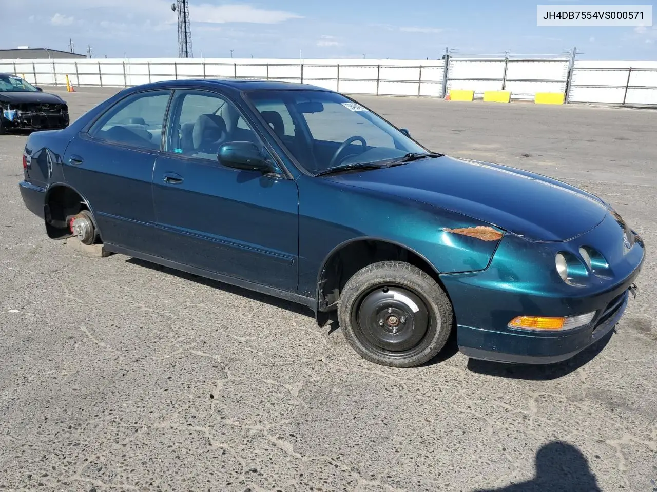1997 Acura Integra Ls VIN: JH4DB7554VS000571 Lot: 59400485