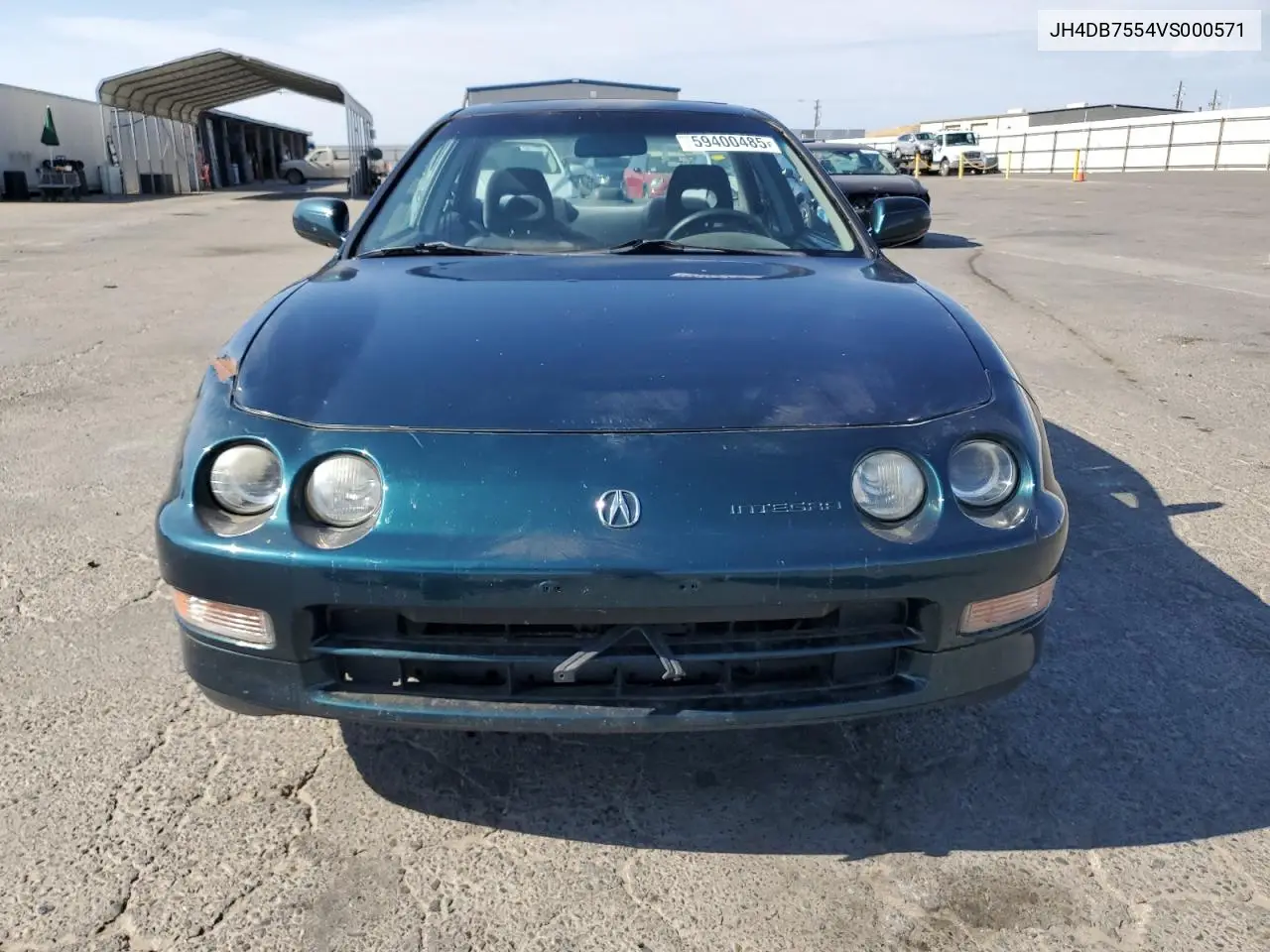 1997 Acura Integra Ls VIN: JH4DB7554VS000571 Lot: 59400485