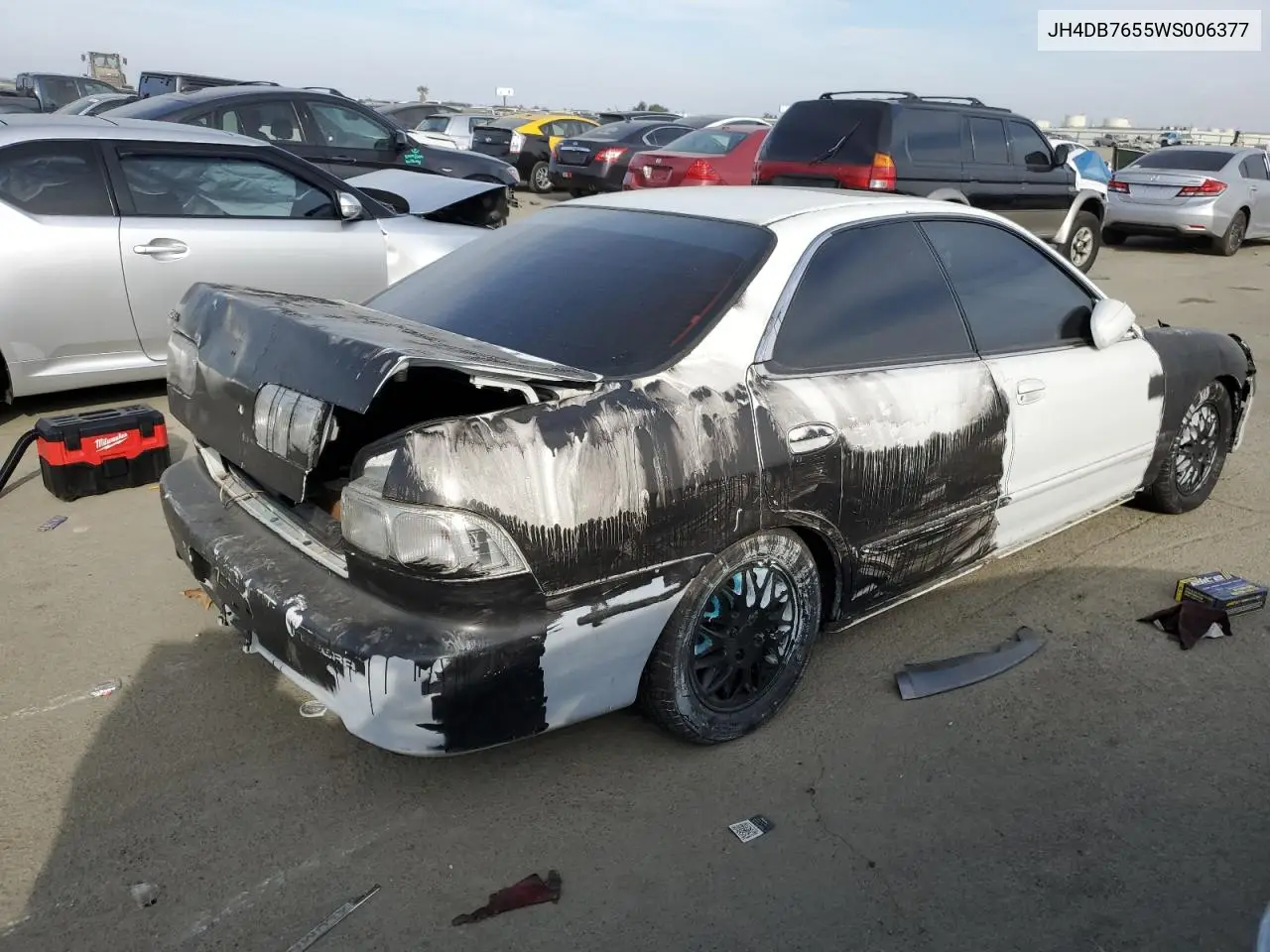 1998 Acura Integra Ls VIN: JH4DB7655WS006377 Lot: 42187355
