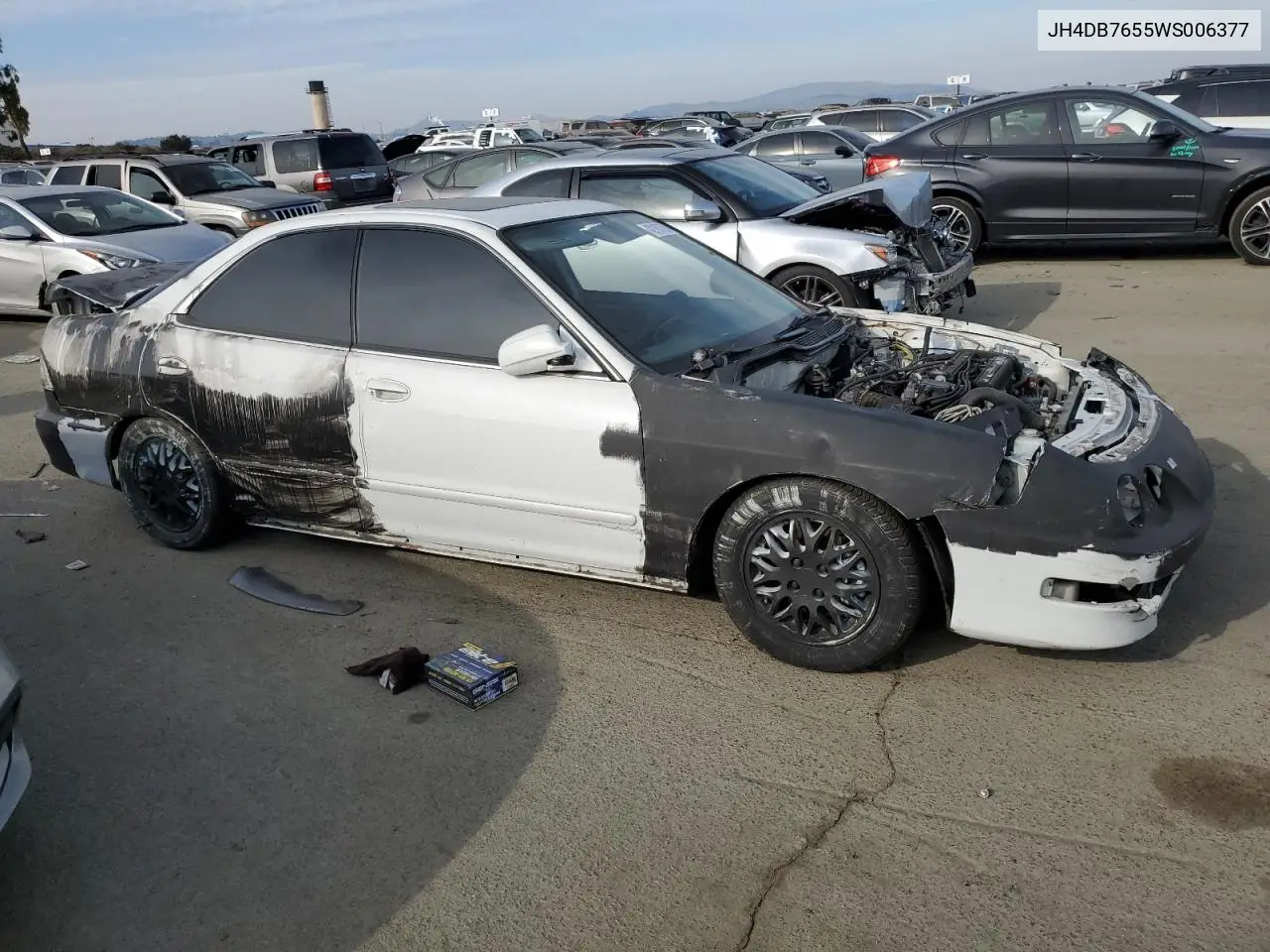 1998 Acura Integra Ls VIN: JH4DB7655WS006377 Lot: 42187355