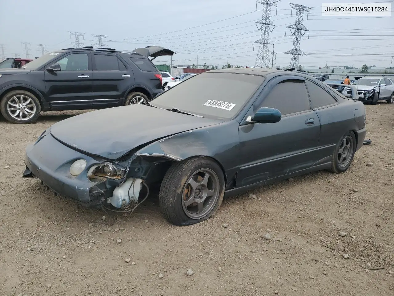 1998 Acura Integra Ls VIN: JH4DC4451WS015284 Lot: 60865275