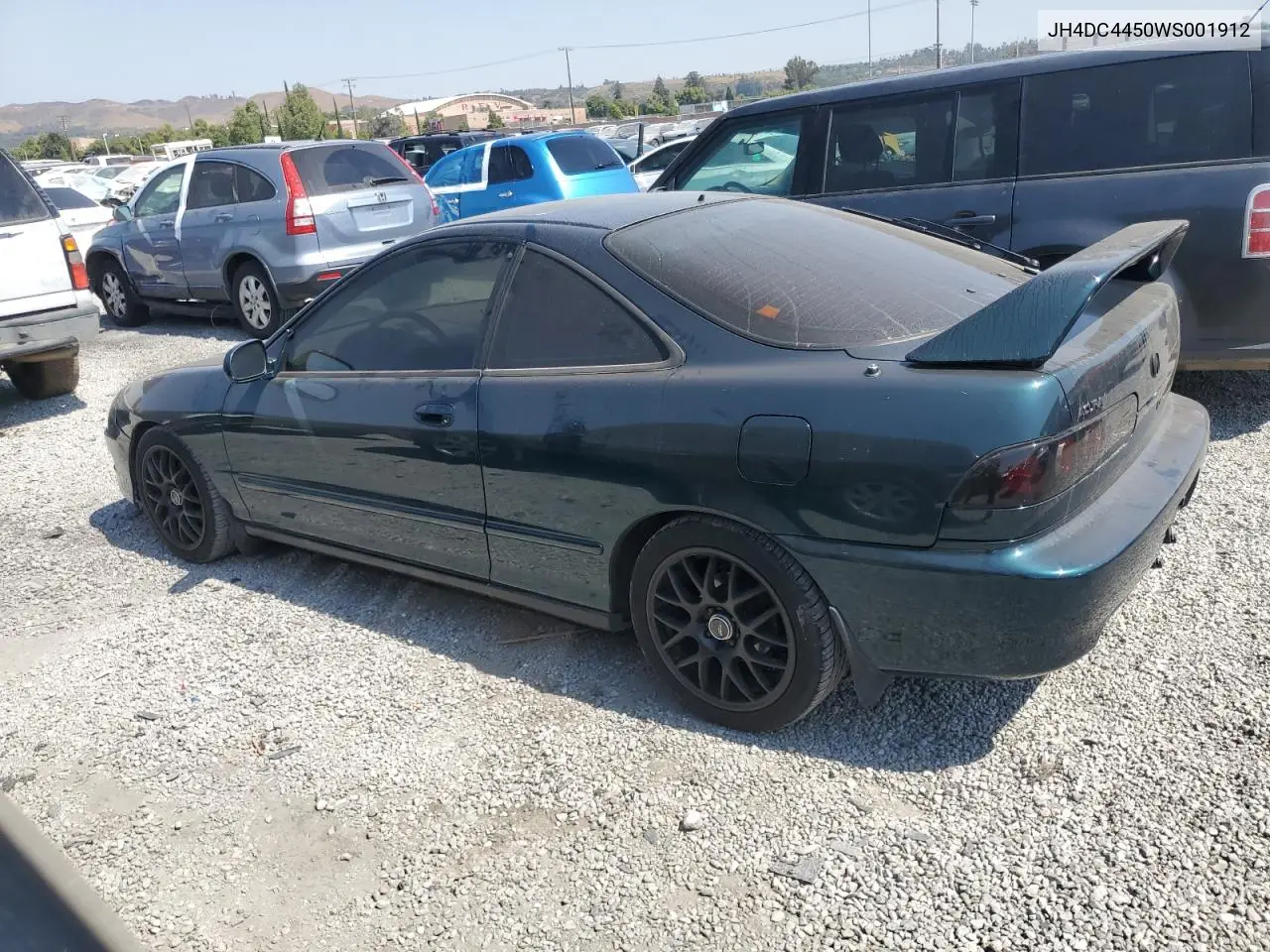 1998 Acura Integra Ls VIN: JH4DC4450WS001912 Lot: 62032015