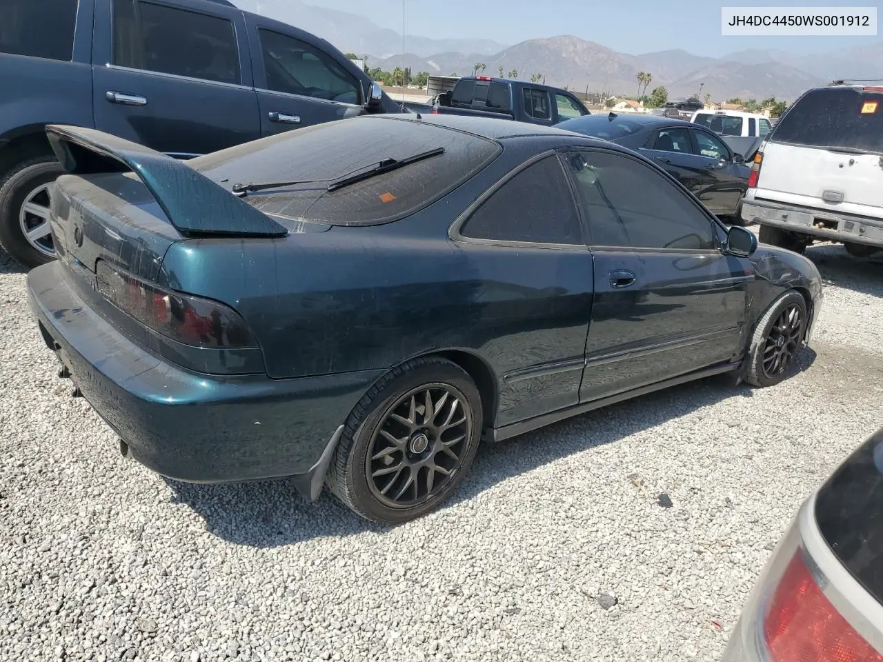 1998 Acura Integra Ls VIN: JH4DC4450WS001912 Lot: 62032015