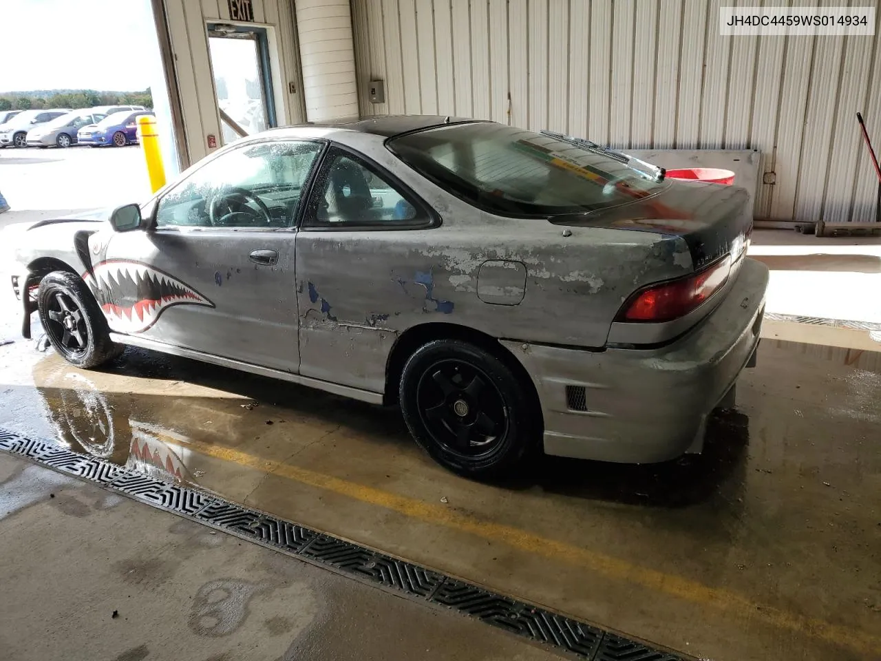 1998 Acura Integra Ls VIN: JH4DC4459WS014934 Lot: 75868514