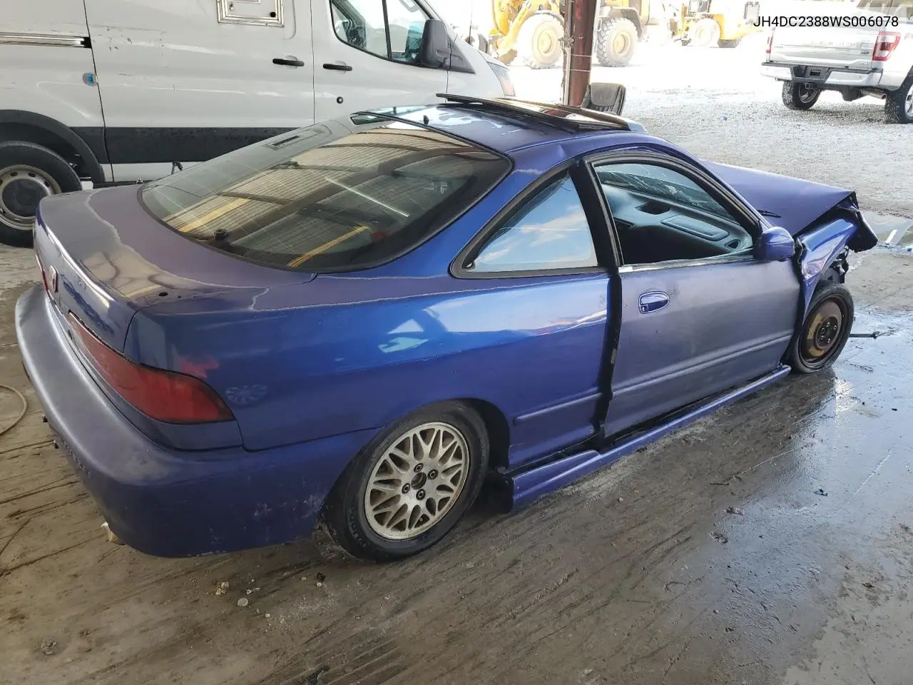 1998 Acura Integra Gsr VIN: JH4DC2388WS006078 Lot: 81984734