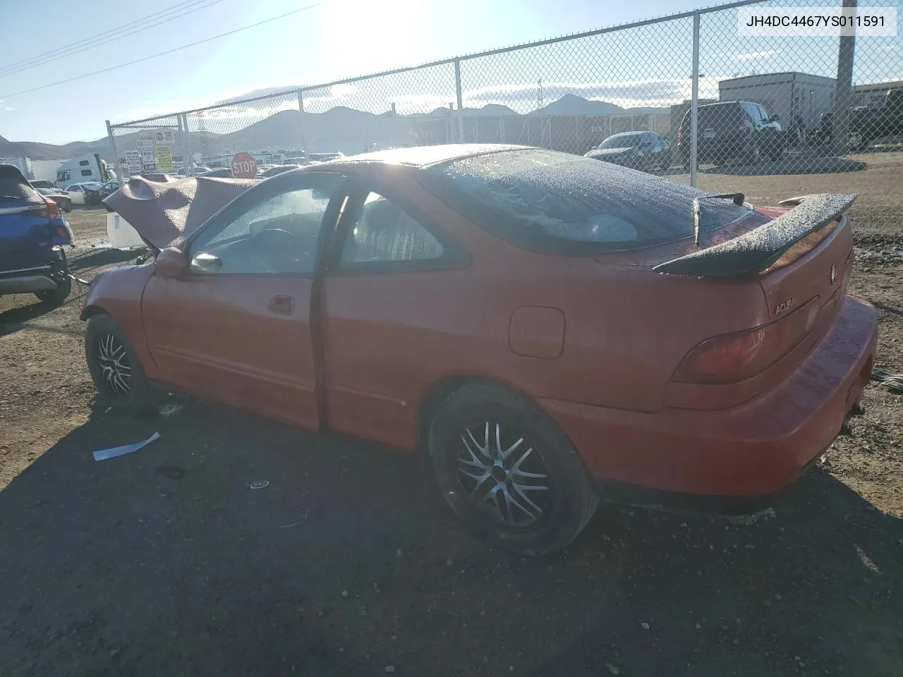 2000 Acura Integra Gs VIN: JH4DC4467YS011591 Lot: 44275275