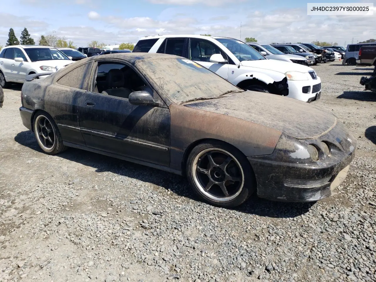 2000 Acura Integra Gsr VIN: JH4DC2397YS000025 Lot: 49557645