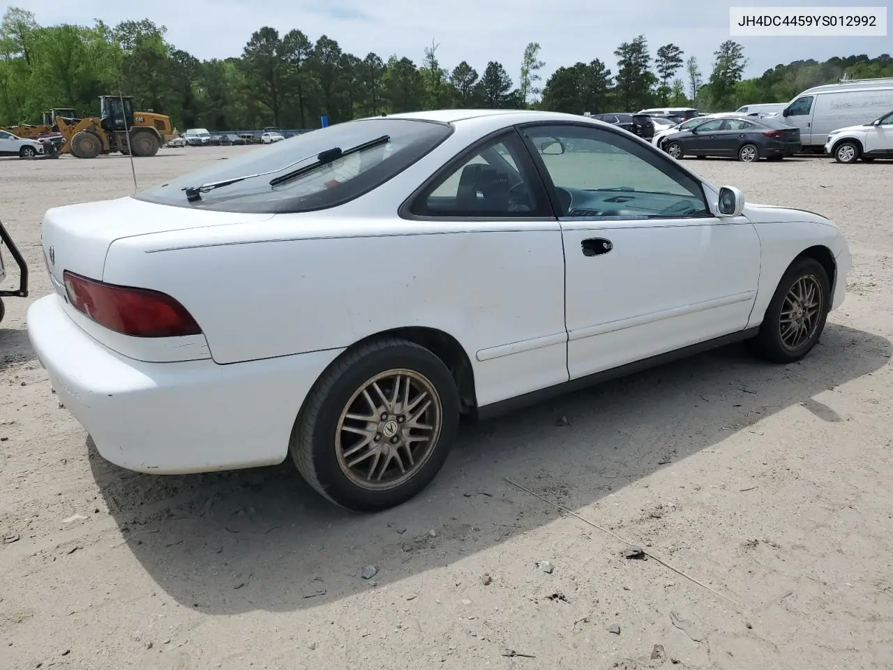 2000 Acura Integra Ls VIN: JH4DC4459YS012992 Lot: 53804615