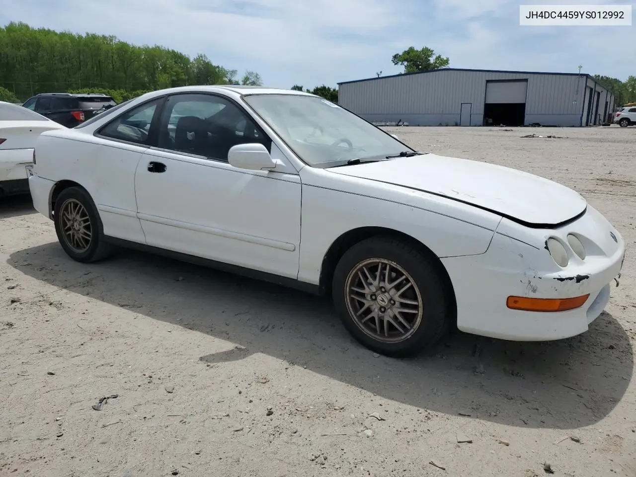 2000 Acura Integra Ls VIN: JH4DC4459YS012992 Lot: 53804615