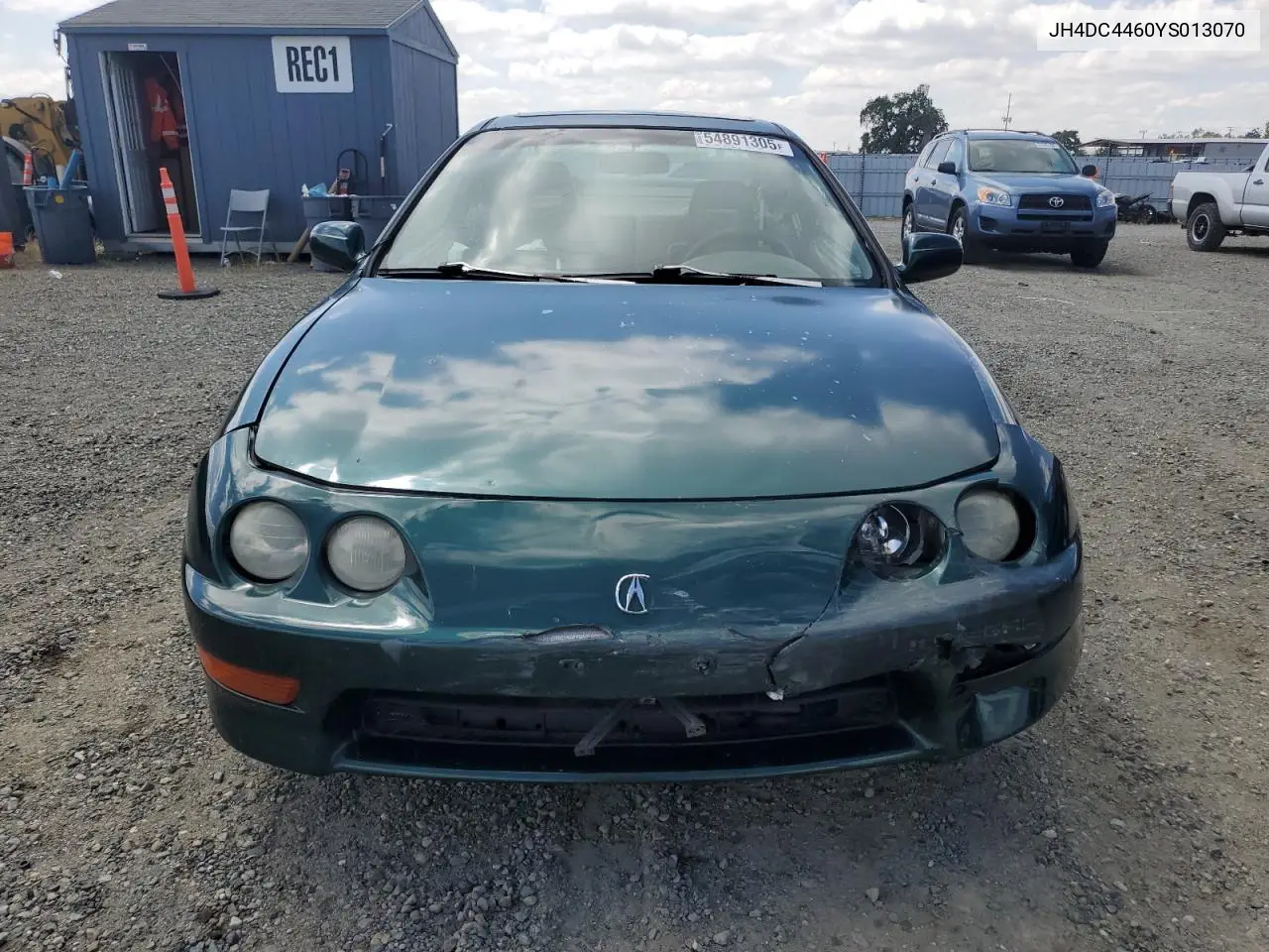 2000 Acura Integra Gs VIN: JH4DC4460YS013070 Lot: 54891305