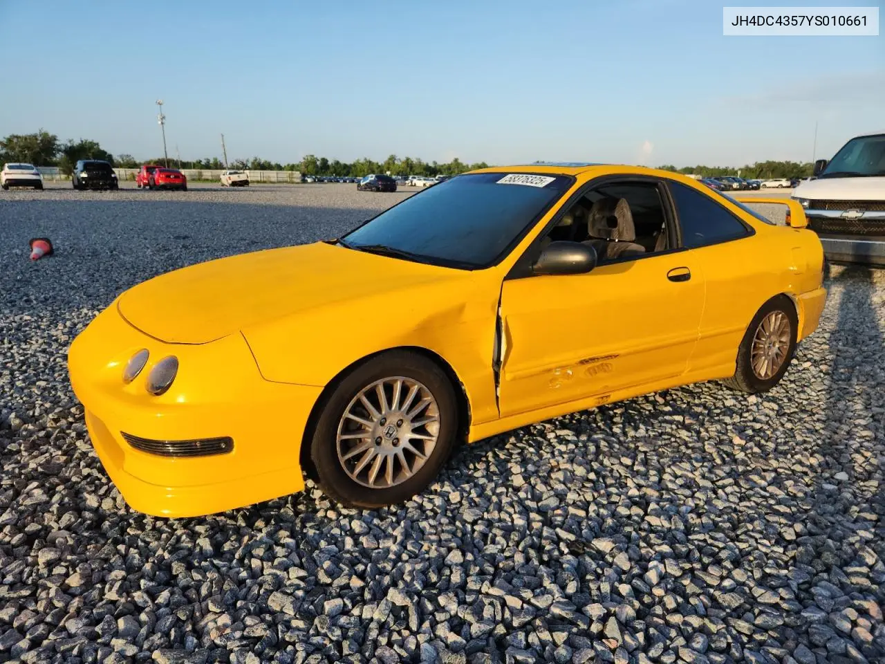 2000 Acura Integra Ls VIN: JH4DC4357YS010661 Lot: 58376325