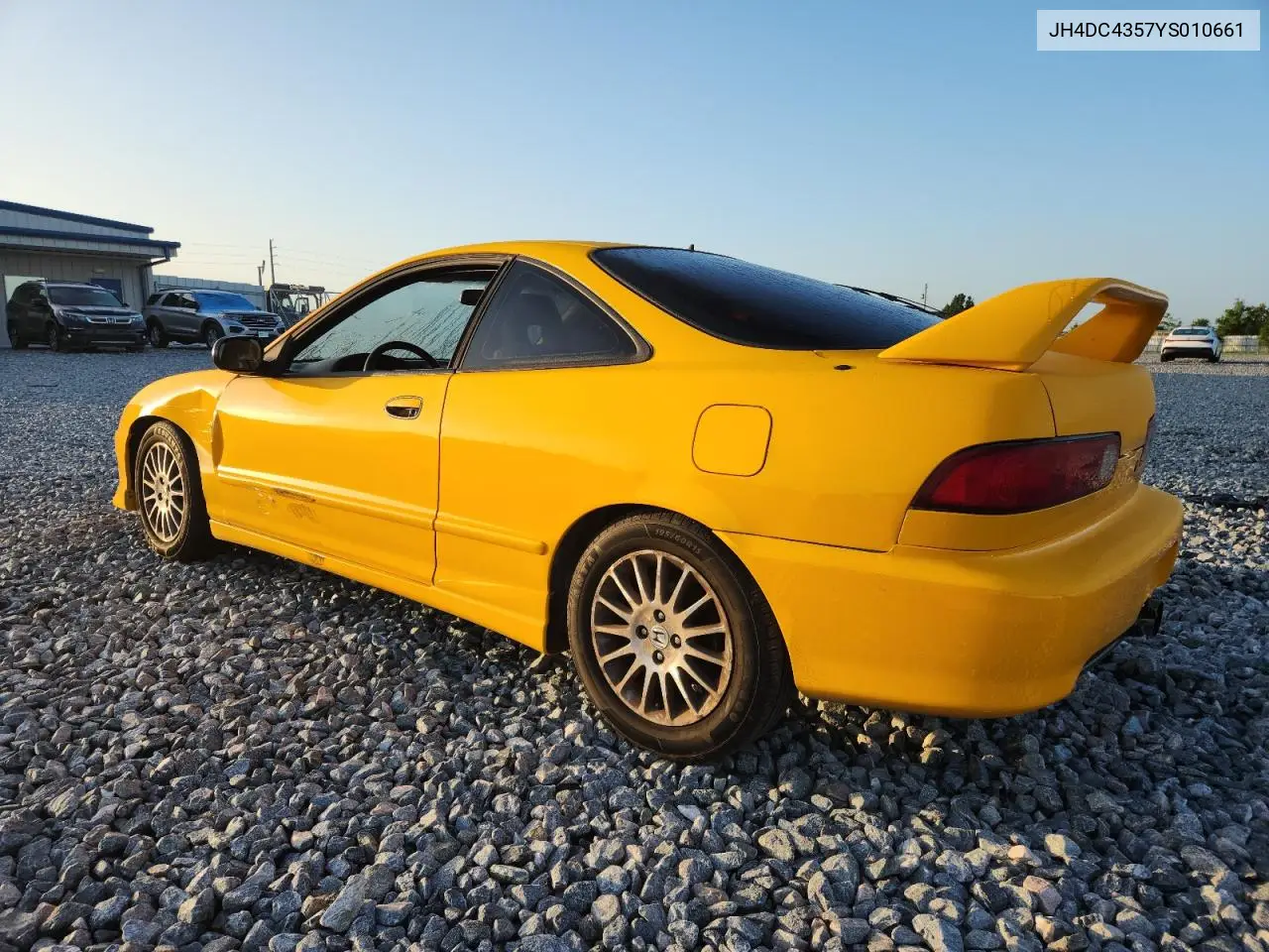 2000 Acura Integra Ls VIN: JH4DC4357YS010661 Lot: 58376325