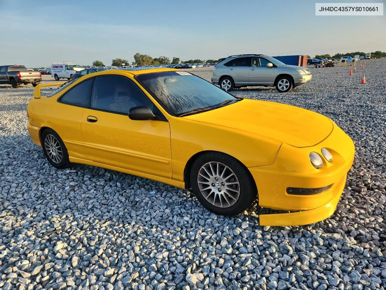 2000 Acura Integra Ls VIN: JH4DC4357YS010661 Lot: 58376325