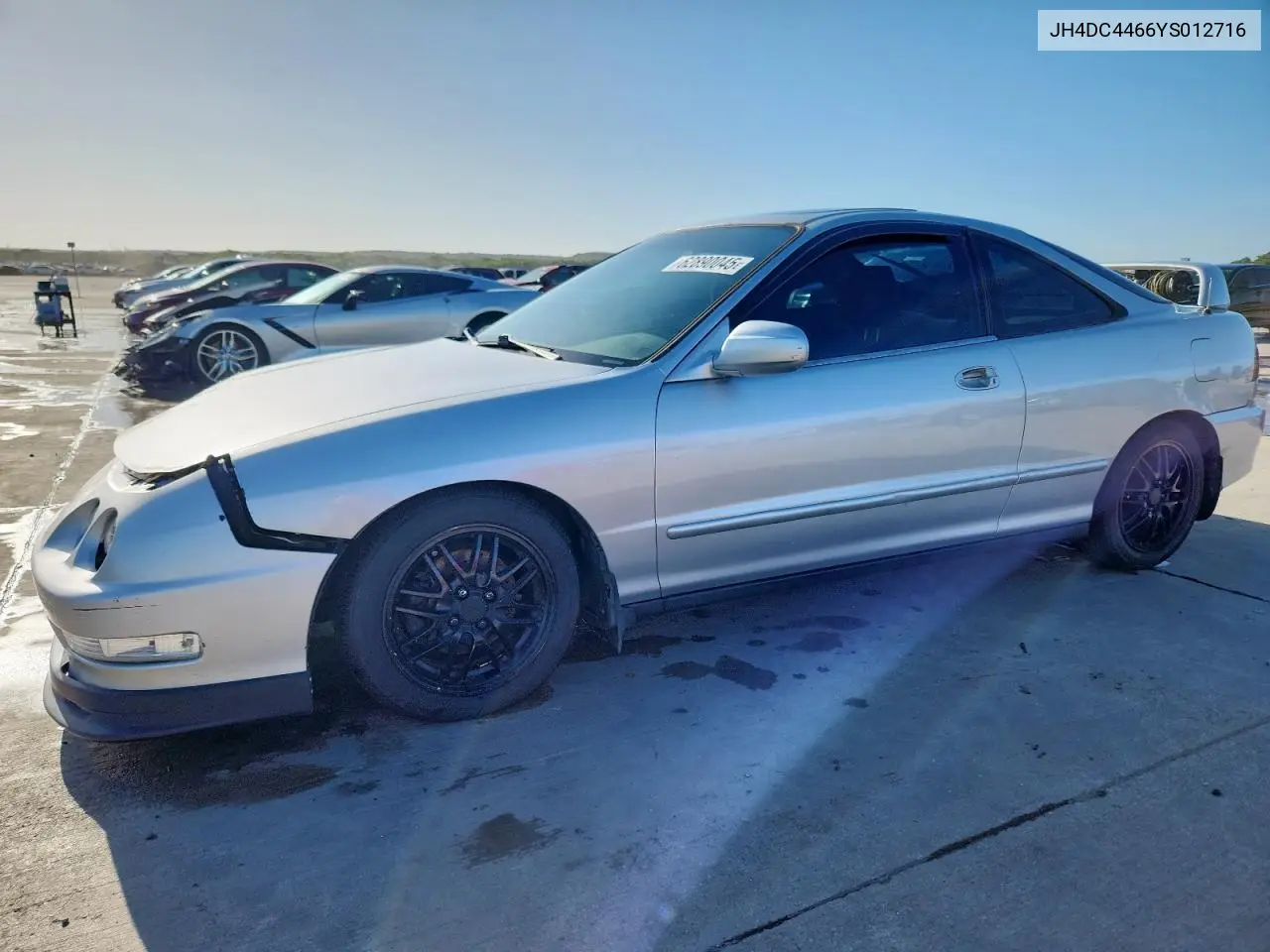 2000 Acura Integra Gs VIN: JH4DC4466YS012716 Lot: 62890045