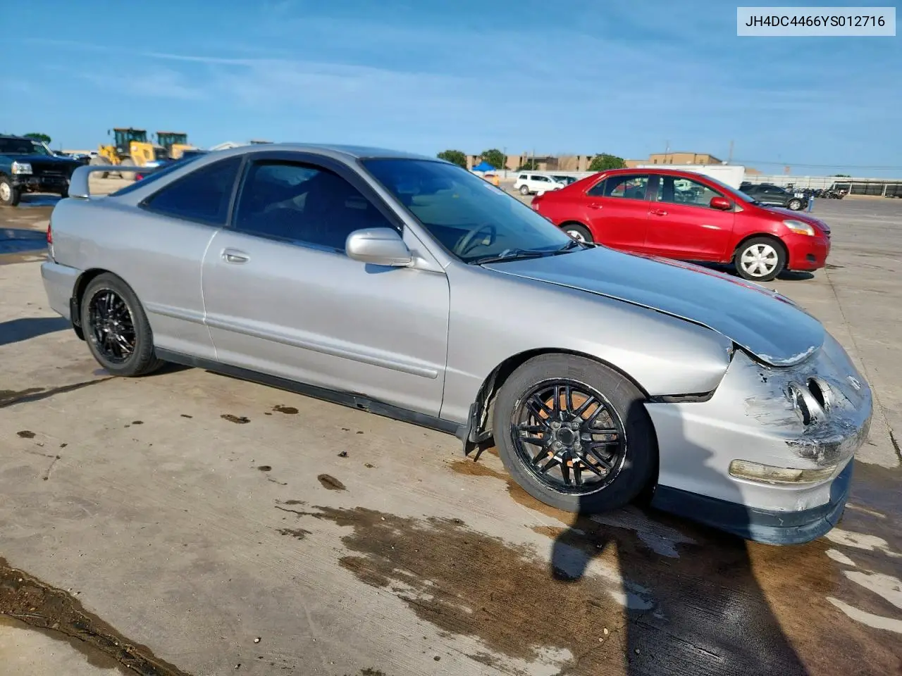 2000 Acura Integra Gs VIN: JH4DC4466YS012716 Lot: 62890045