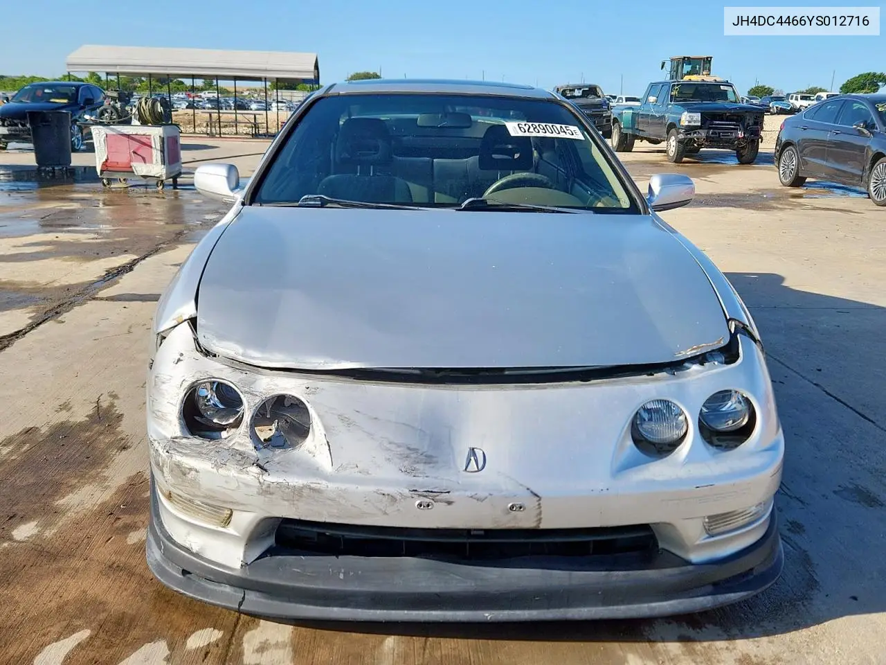 2000 Acura Integra Gs VIN: JH4DC4466YS012716 Lot: 62890045