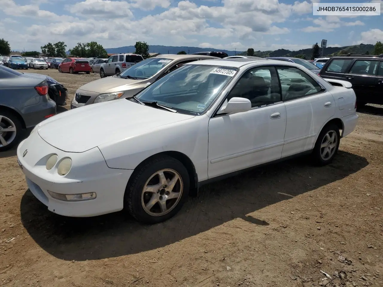 2001 Acura Integra Ls VIN: JH4DB76541S000286 Lot: 54972705