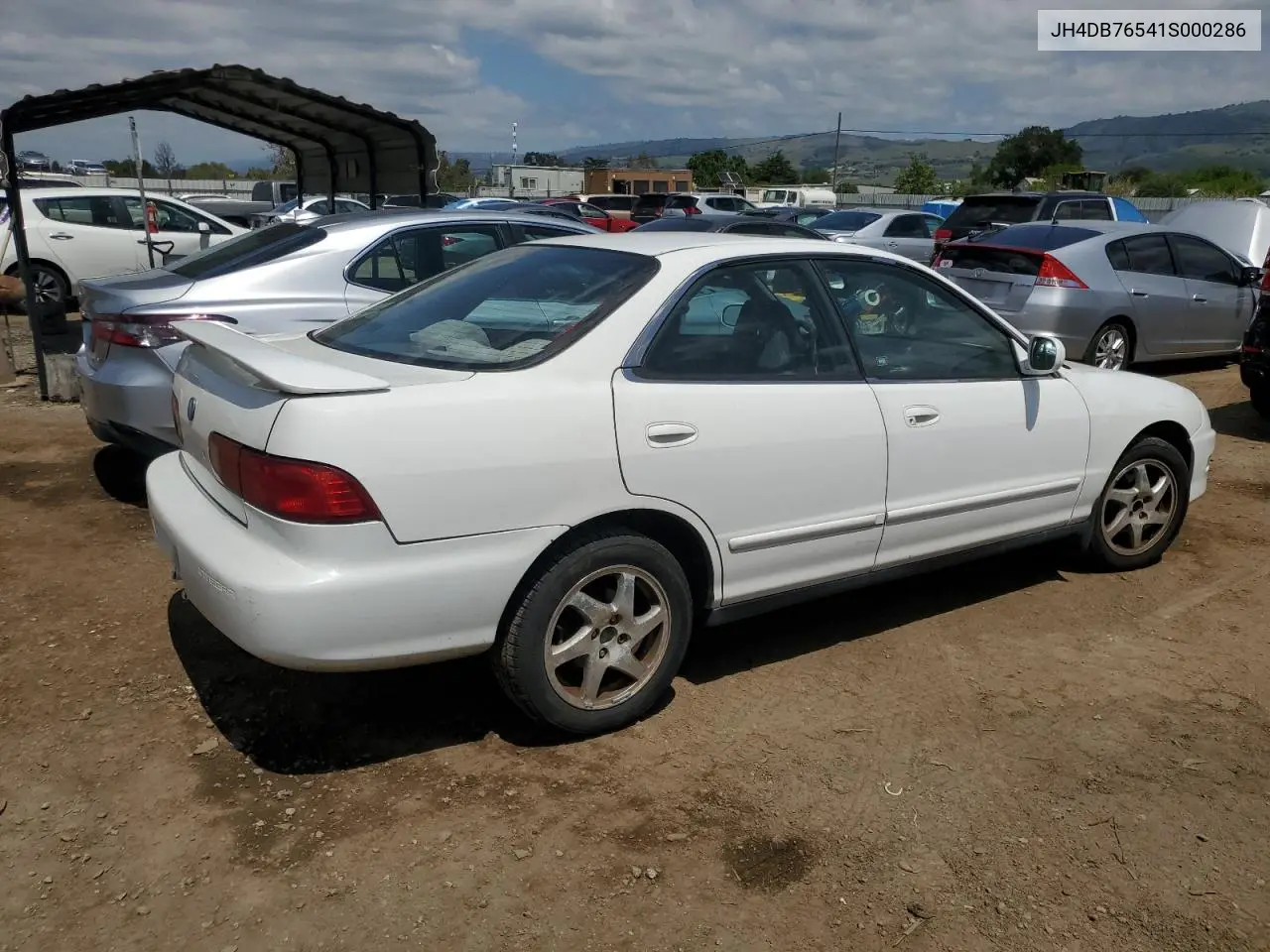 2001 Acura Integra Ls VIN: JH4DB76541S000286 Lot: 54972705