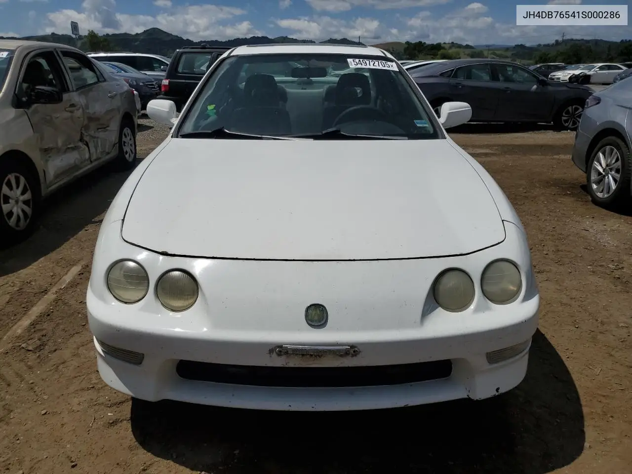 2001 Acura Integra Ls VIN: JH4DB76541S000286 Lot: 54972705