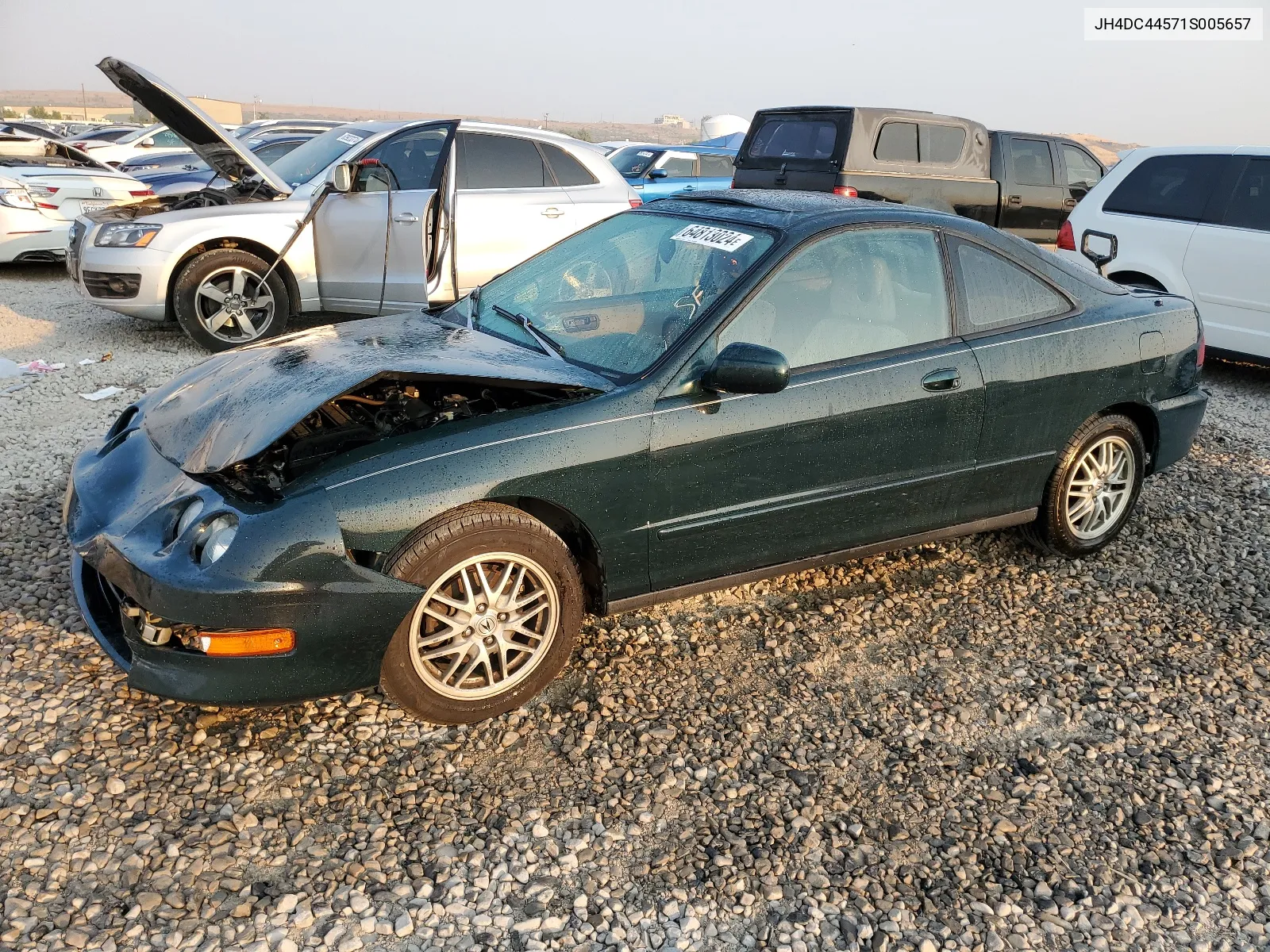 2001 Acura Integra Ls VIN: JH4DC44571S005657 Lot: 64813024