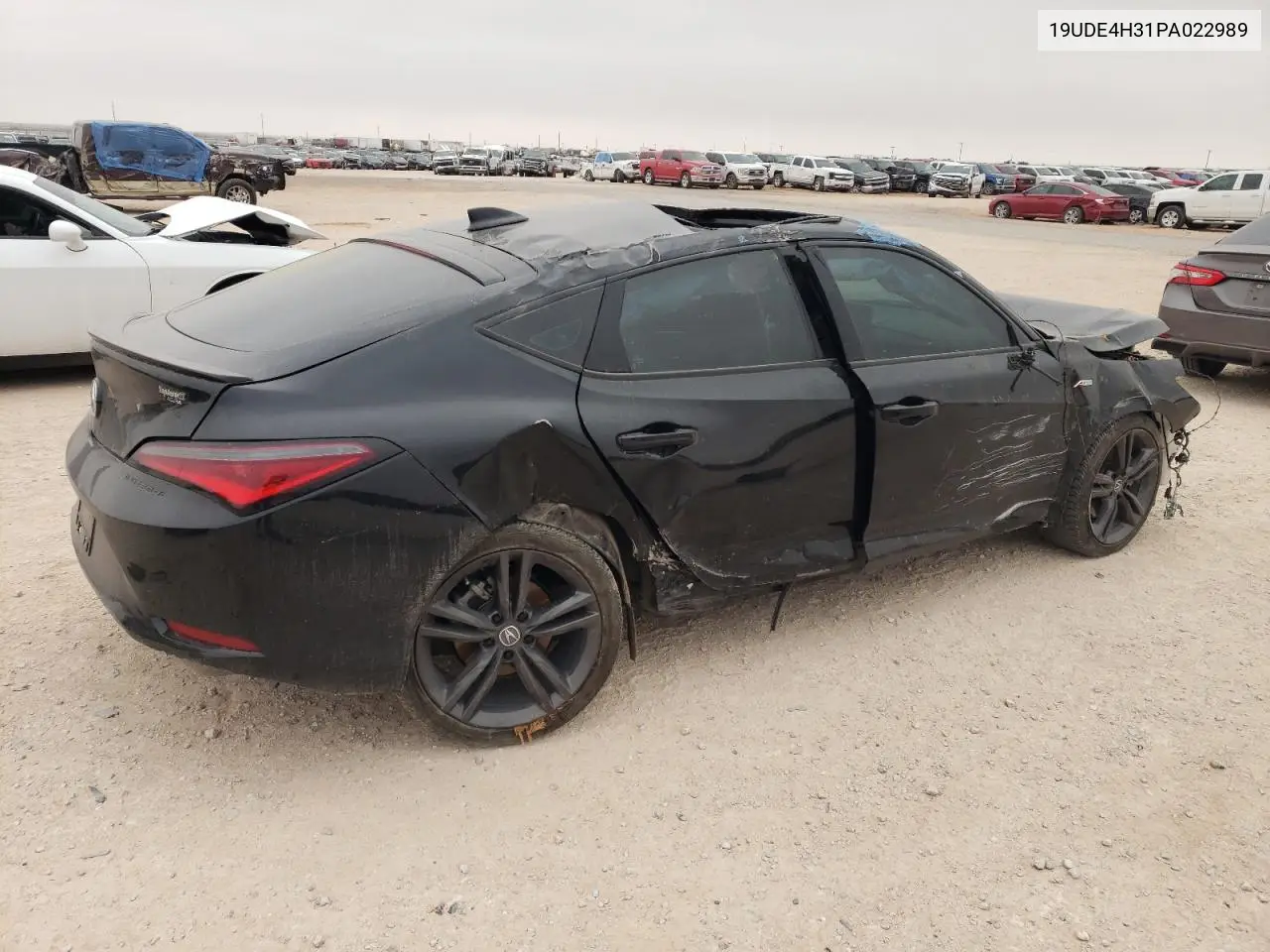2023 Acura Integra A-Spec VIN: 19UDE4H31PA022989 Lot: 44008855
