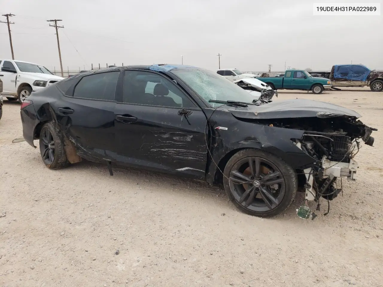 2023 Acura Integra A-Spec VIN: 19UDE4H31PA022989 Lot: 44008855