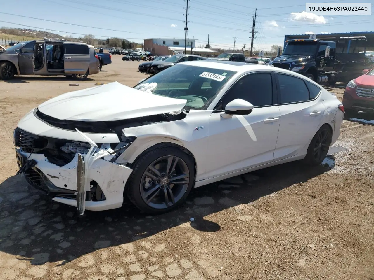 2023 Acura Integra A-Spec Tech VIN: 19UDE4H63PA022440 Lot: 51510145