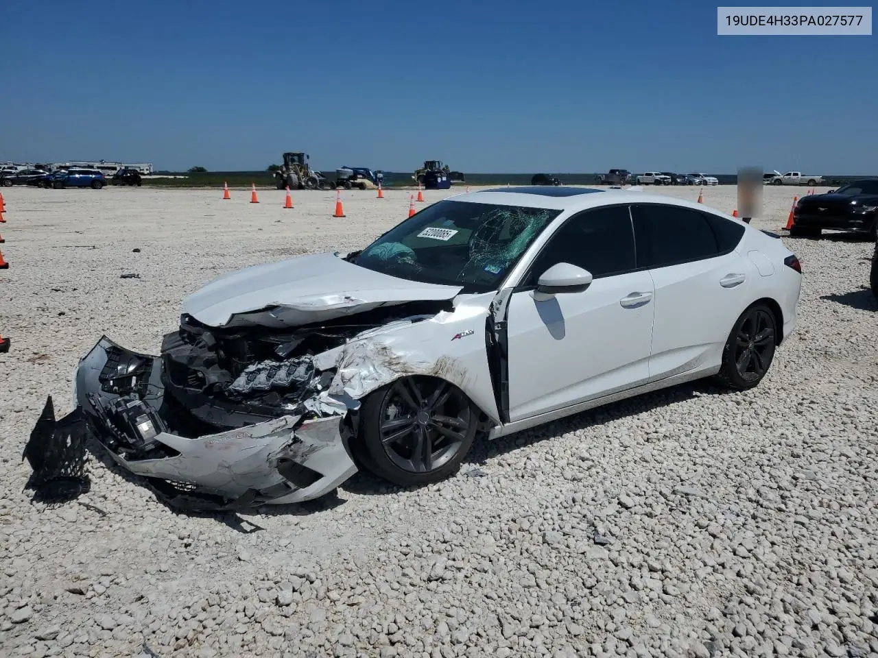 2023 Acura Integra A-Spec VIN: 19UDE4H33PA027577 Lot: 52200085