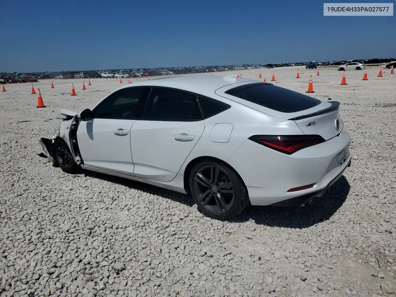 2023 Acura Integra A-Spec VIN: 19UDE4H33PA027577 Lot: 52200085