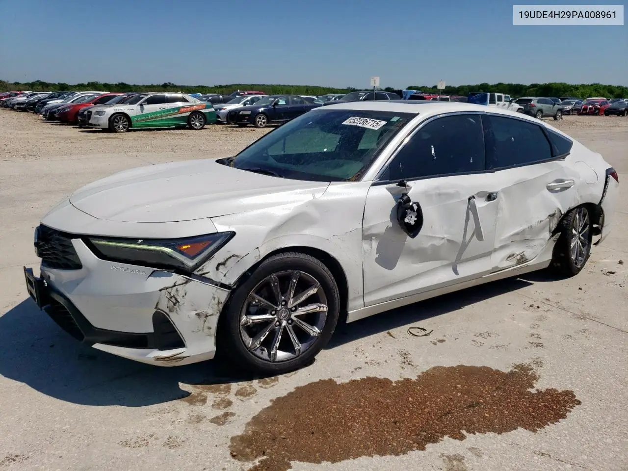 2023 Acura Integra VIN: 19UDE4H29PA008961 Lot: 52236715