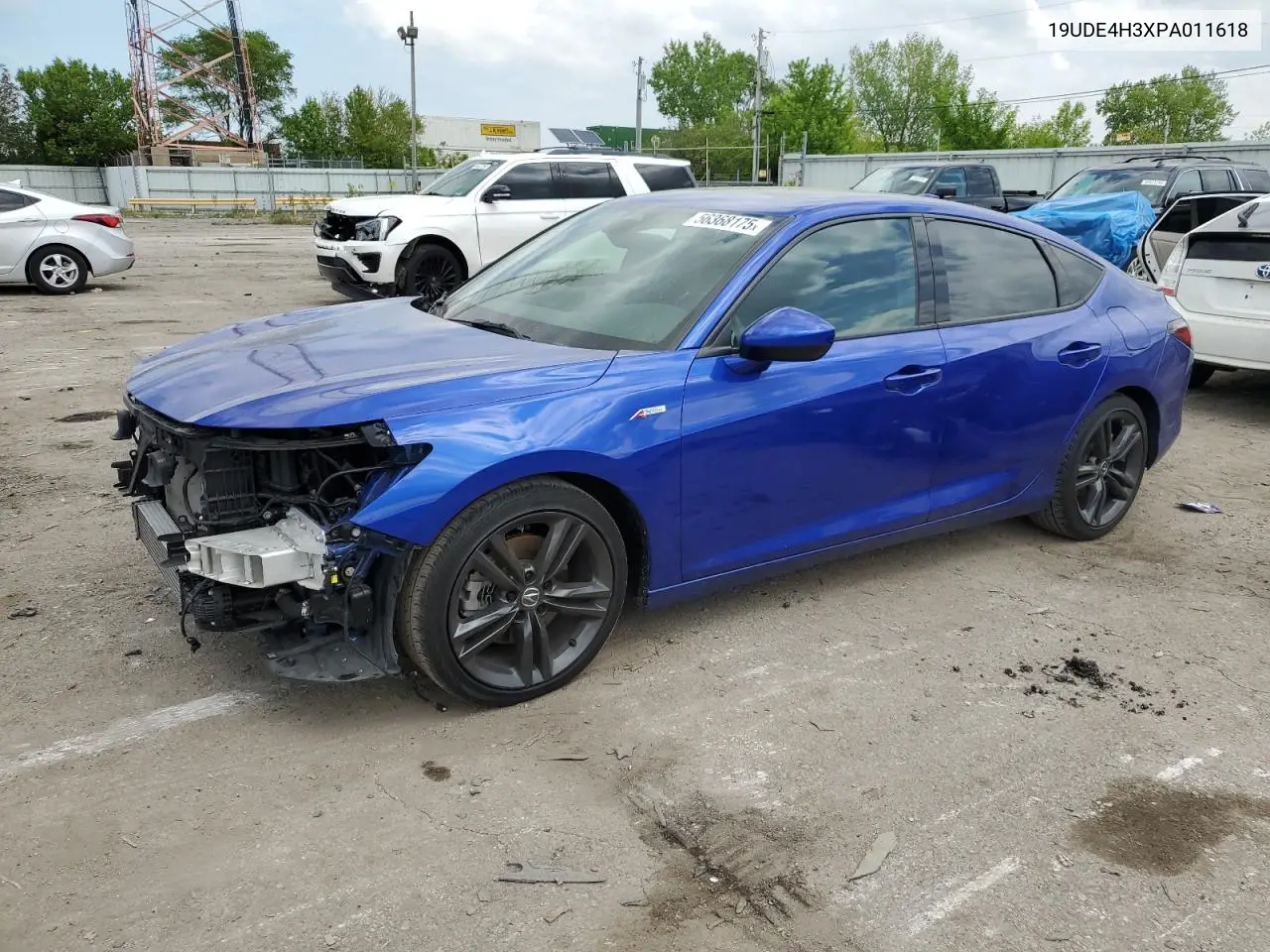 2023 Acura Integra A-Spec VIN: 19UDE4H3XPA011618 Lot: 56368175