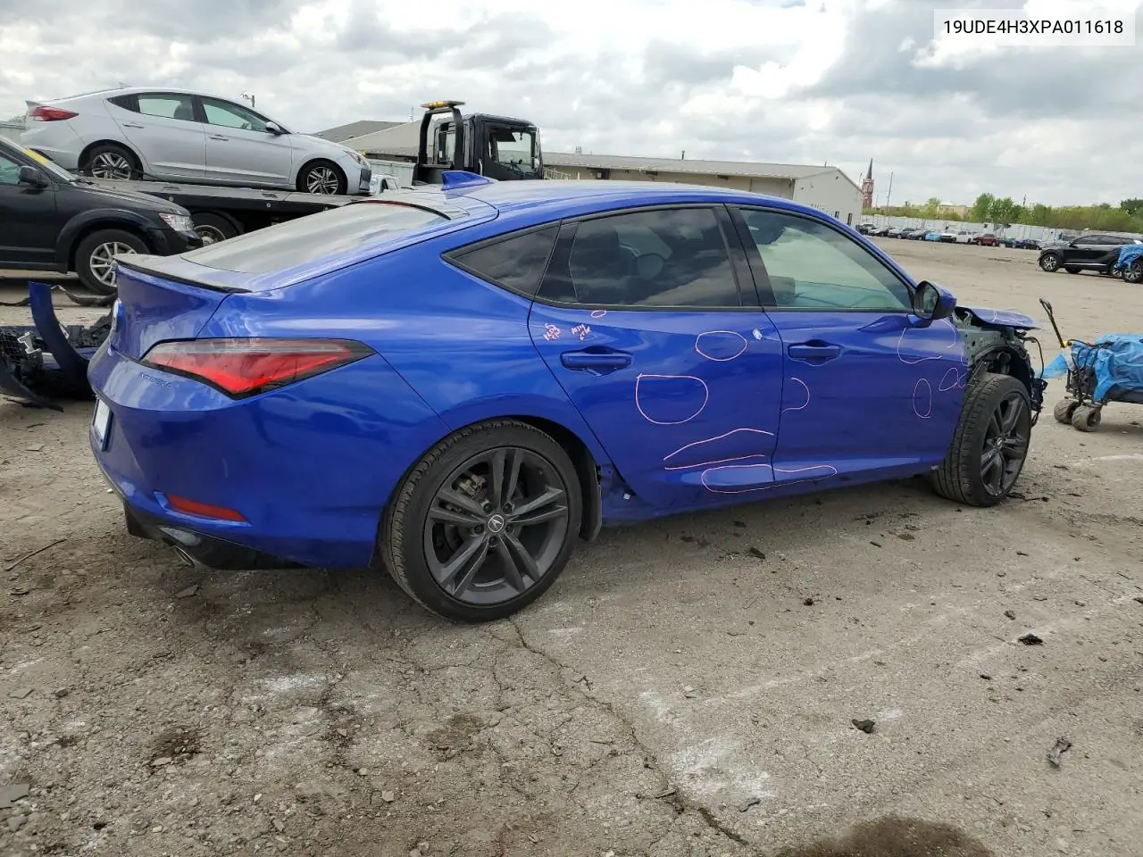 2023 Acura Integra A-Spec VIN: 19UDE4H3XPA011618 Lot: 56368175