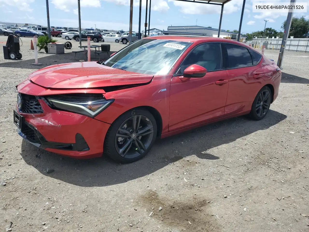 2023 Acura Integra A-Spec Tech VIN: 19UDE4H68PA021526 Lot: 56904455